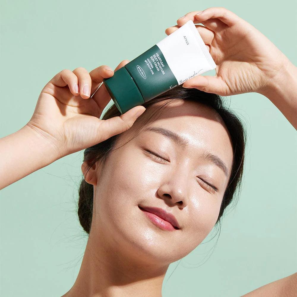 Heartleaf Silky Moisture Sunscreen SPF50+ - 50 ml