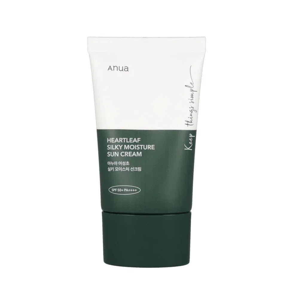 Heartleaf Silky Moisture Sunscreen SPF50+ - 50 ml