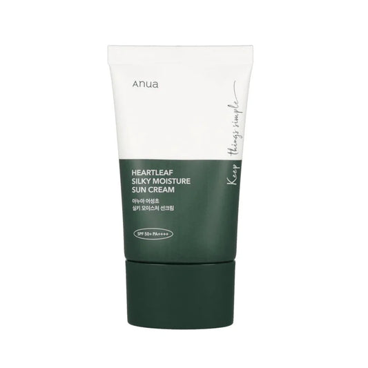 Heartleaf Silky Moisture Sunscreen SPF50+ - 50 ml