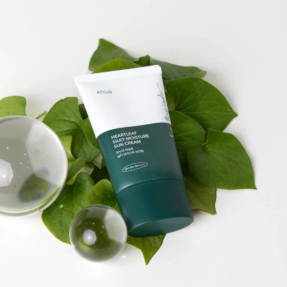 Heartleaf Silky Moisture Sunscreen SPF50+ - 50 ml