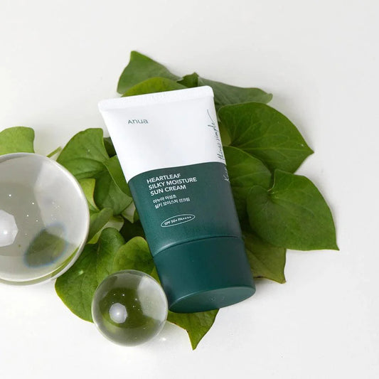 Heartleaf Silky Moisture Sunscreen SPF50+ - 50 ml